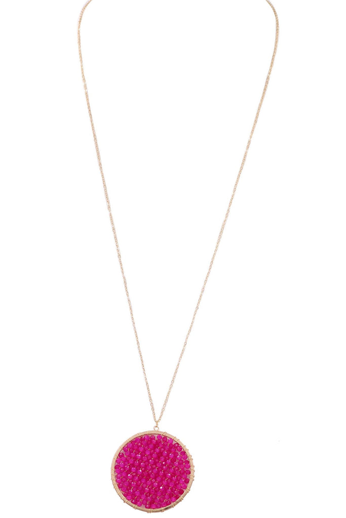 Days Like This Hot Pink Necklace