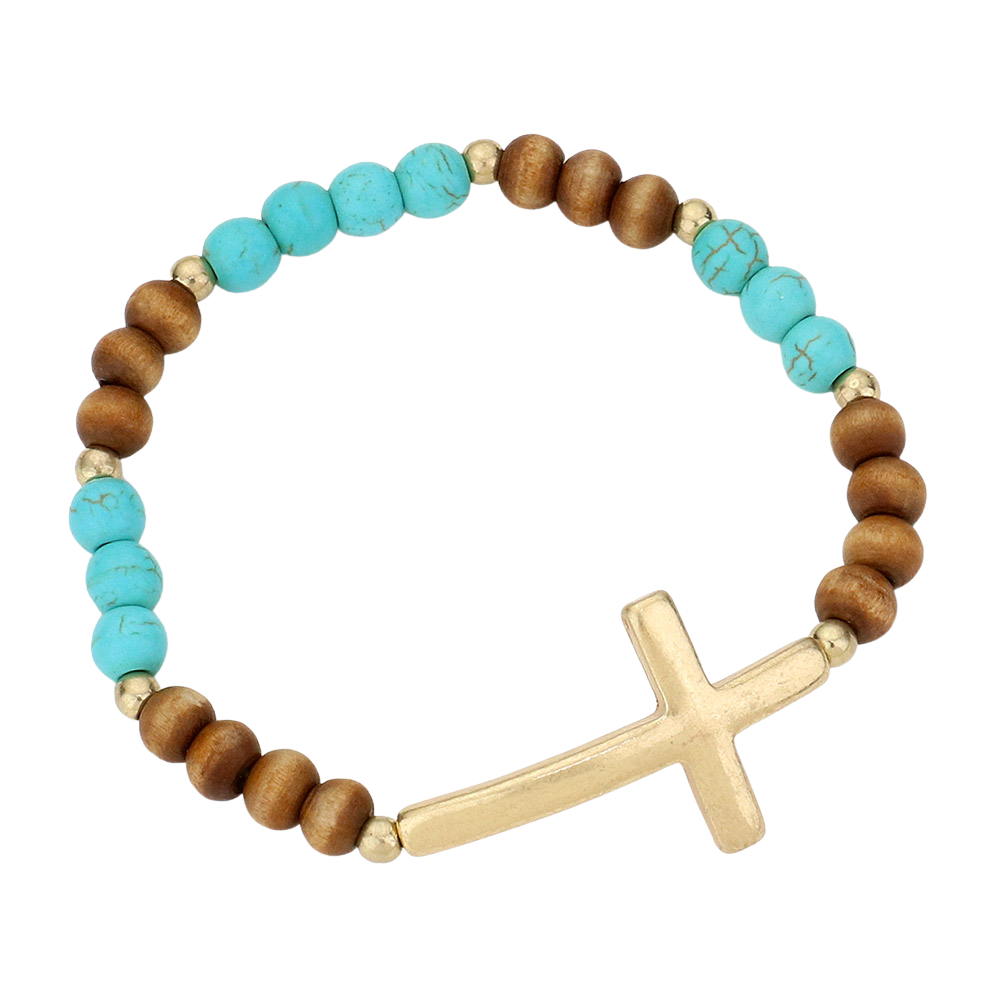 A Great Thing Cross Bracelet