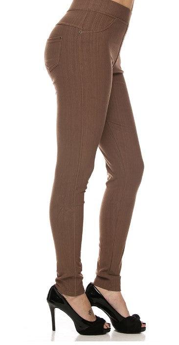 Incredible You Brown Jeggings