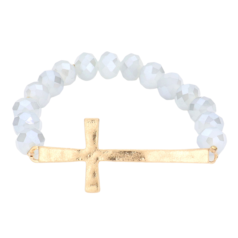On My Mind Cross Bracelet