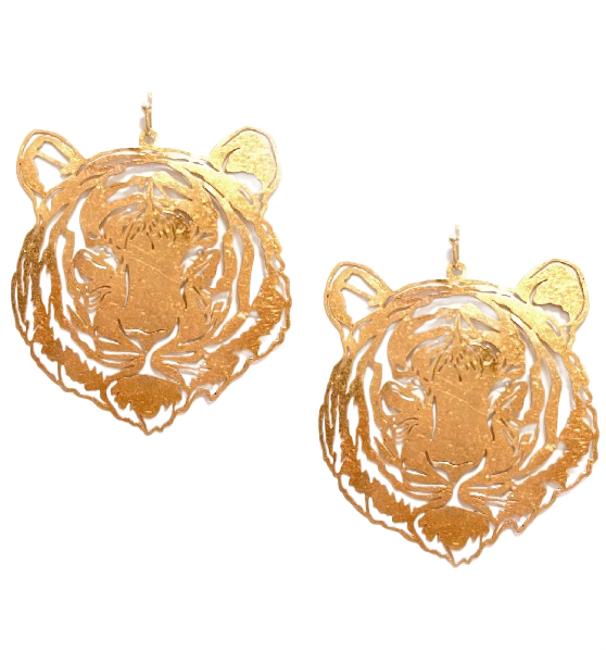 Tiger Earrings