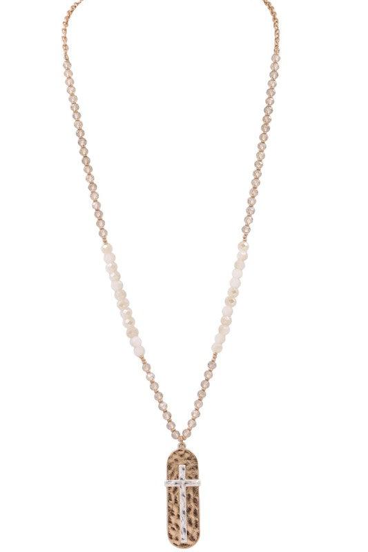 Graceful Moments Cross Necklace