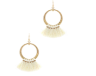 On the Fringe Tassel Earrings