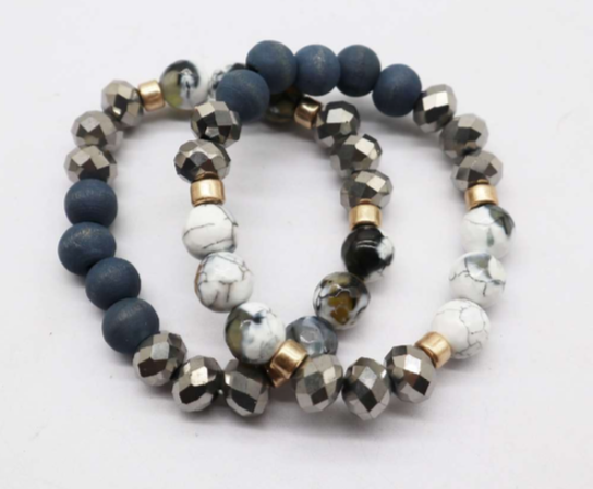After Midnight Bracelet Stack
