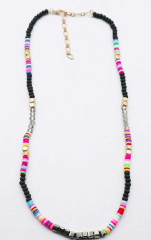 Hang Tight Beaded Necklace