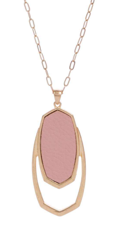 Mauve About You Necklace