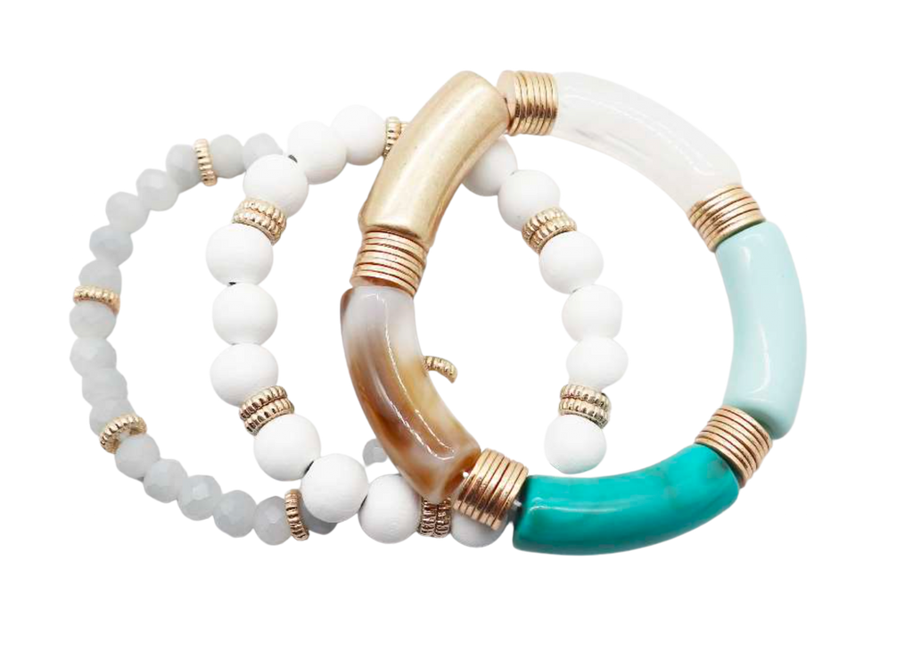 Wake Up With The Rain Bracelet Set