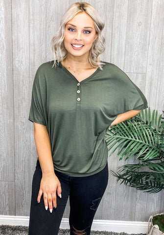 Perfecting Our Love Green Top