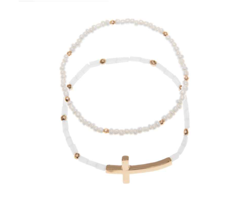 See the Truth Bracelet Stack