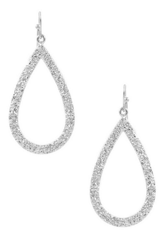 Silver Sparkles Earrings