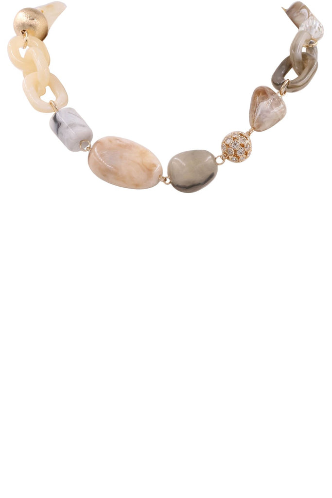 The Natural Way Beaded Necklace
