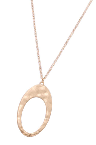 Remembering You Gold Tone Necklace