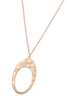 Here's to Love Gold Tone Necklace