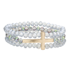 Blissful Love Cross Bracelet