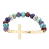 Call Me Beautiful Cross Bracelet