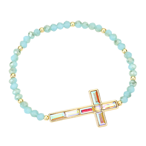 Blissful Love Cross Bracelet