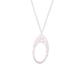 Here's to Love Silver Tone Necklace