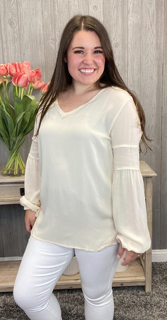 Persistent Mind Cream Top
