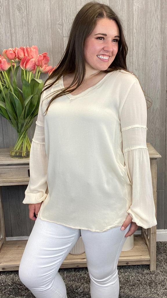 Persistent Mind Cream Top