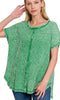 Perfecting Our Love Green Top