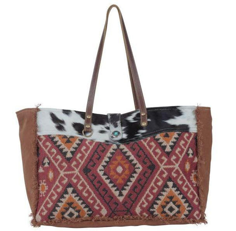 Myra Perennial Canvas Weekender Bag