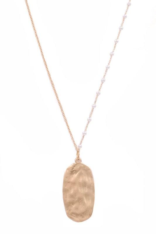 What About Love Gold Tone Necklace