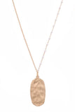What About Love Gold Tone Necklace