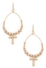 Have Some Faith Cross Earrings