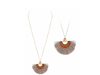 Fringe Fan Necklace
