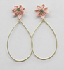 Pink Posy Earrings