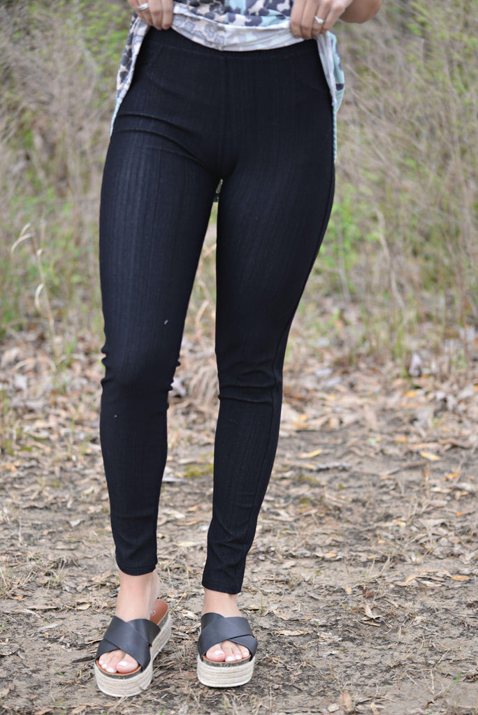 Incredible You Black Jeggings – The Paisley Rooster Boutique