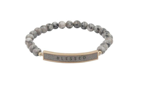 Deeper Love Cross Stretch Bracelet