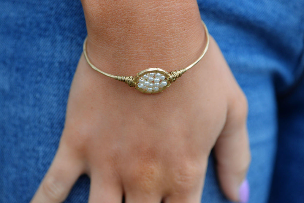 Pearl Cluster Bracelet
