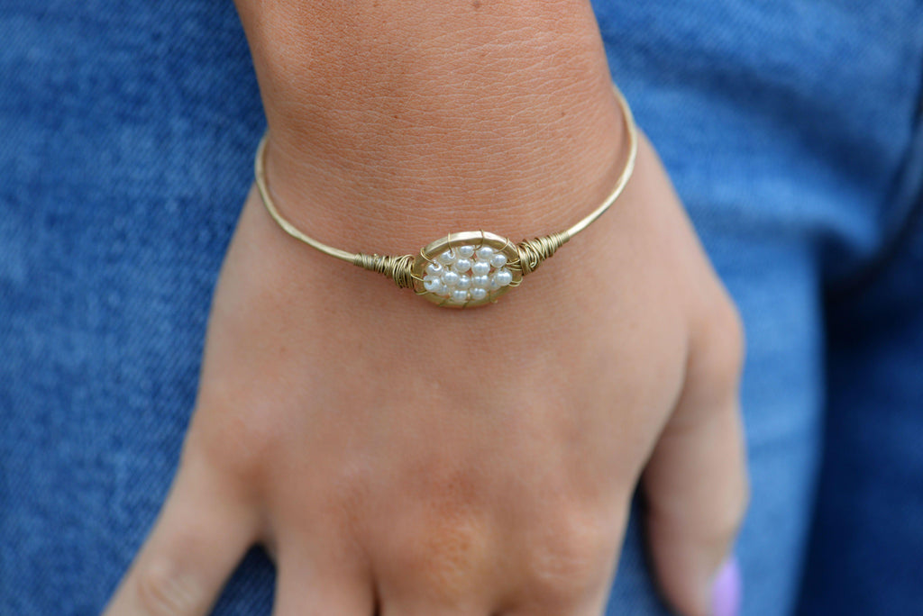 Pearl Cluster Bracelet