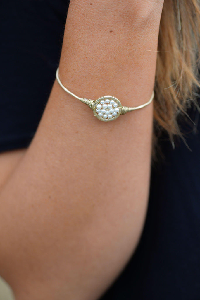 Pearl Cluster Bracelet