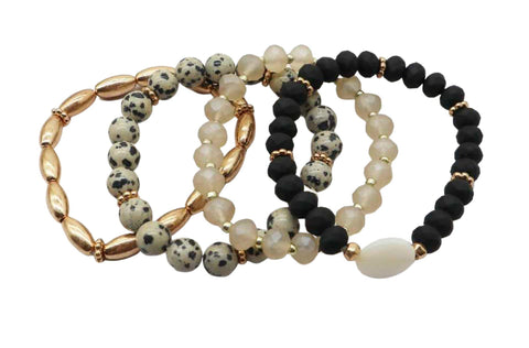 Deeper Love Cross Stretch Bracelet