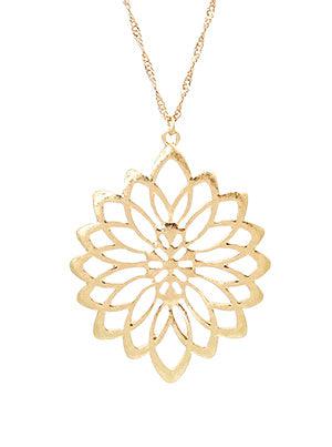 Remembering You Gold Tone Necklace