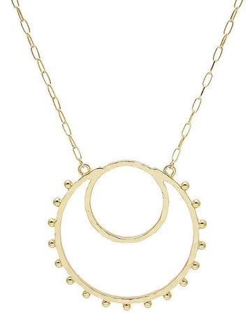 Remembering You Gold Tone Necklace