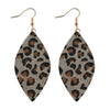 Final Say Grey Leopard Earrings