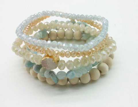 Ends of the Earth Bracelet Stack