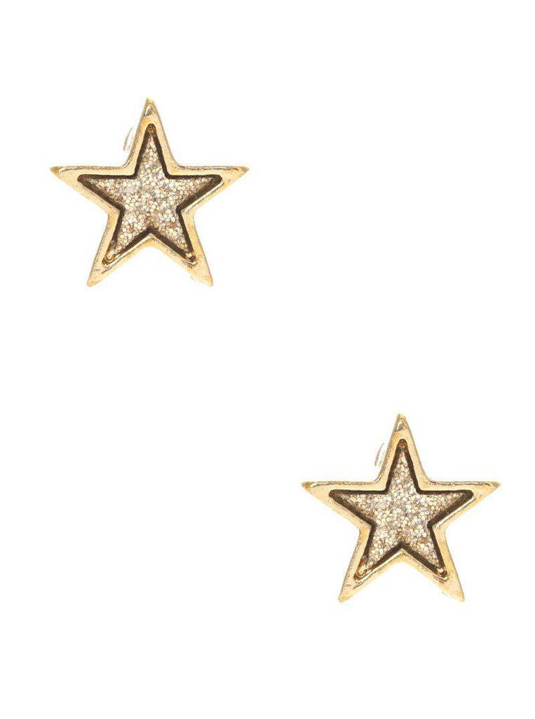 Buy 10K Solid Gold Star Earrings / Gold Stud Earrings / Star Post Earring / Star  Earrings / Simple Gold Stud / Star Stud / Celestial Earrings Online in  India - Etsy