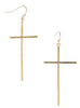 He's in my Heart Cross Earrings