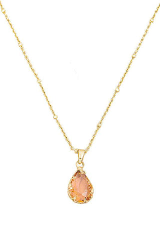 Remembering You Gold Tone Necklace