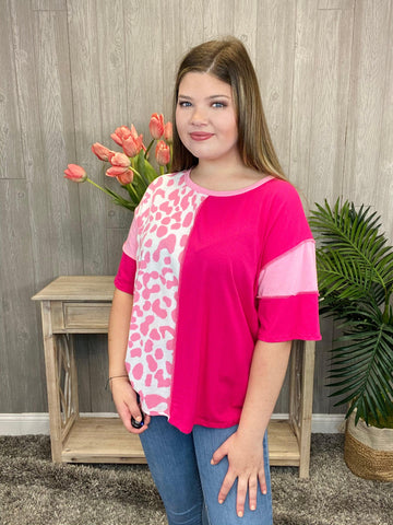 Pink Neon Dreams Top