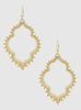 Made the Cut Gold Earrings