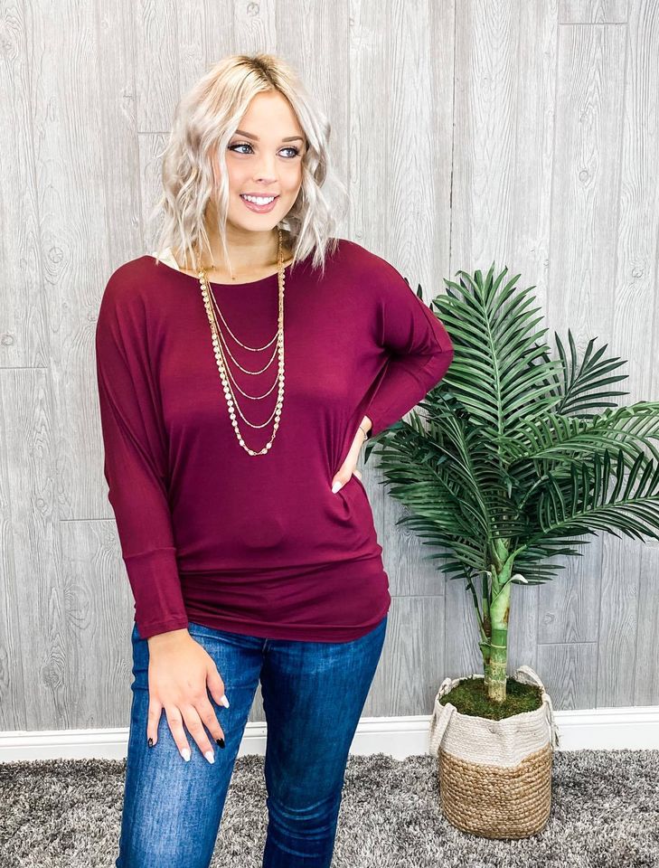 Meet Your Match Dolman Top